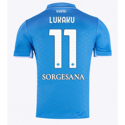 Dres SSC Napoli Romelu Lukaku #11 Domaci 2024-25 Kratak Rukav